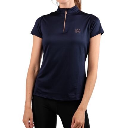 Montar Everly Mon-Tech Rosegold Shirt, Navy